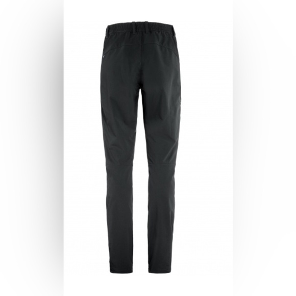 Fjallraven Women's Abisko Trail Stretch Trousers size 27-28” in black - Picture 2 of 6